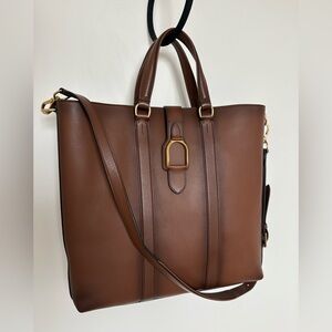 Ralph Lauren Purple Label Brown Leather Bag